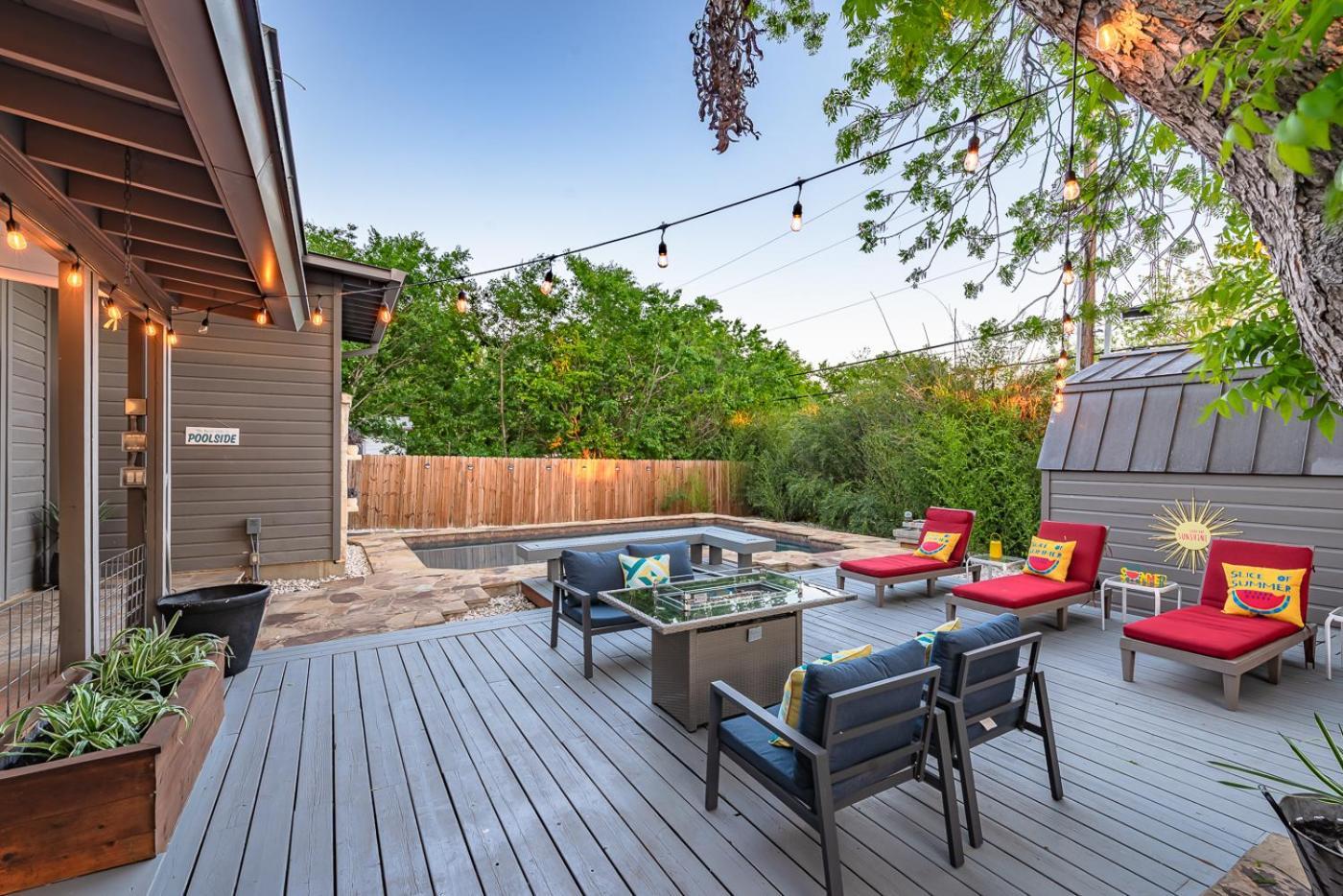 Serene Pool & Firepit In Stunning Home By Airport San Antonio Exterior foto